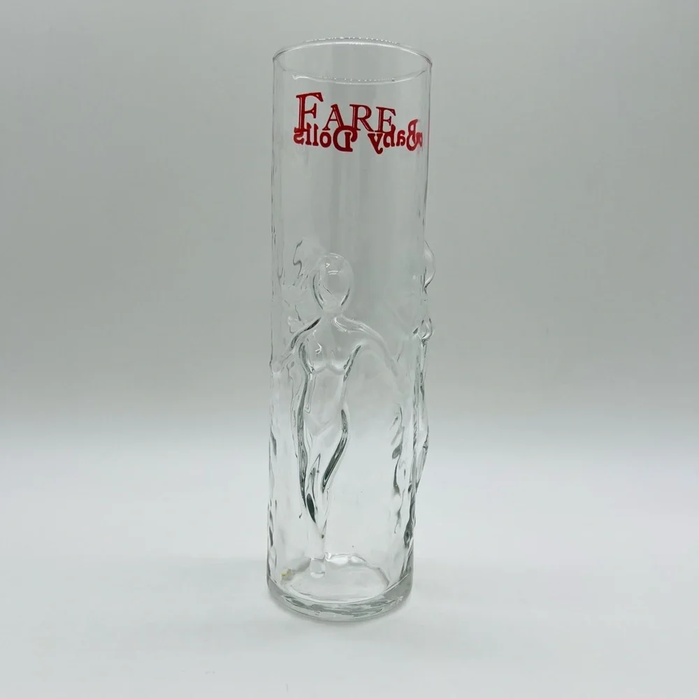 Clear Glass Bar Accessory from Baby Dolls Fare Nightclub